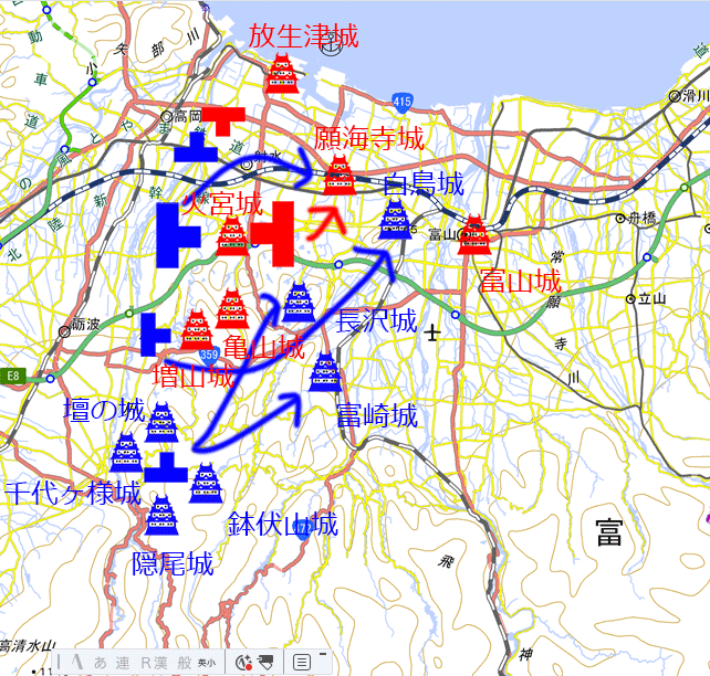 反転攻勢の立花道雪